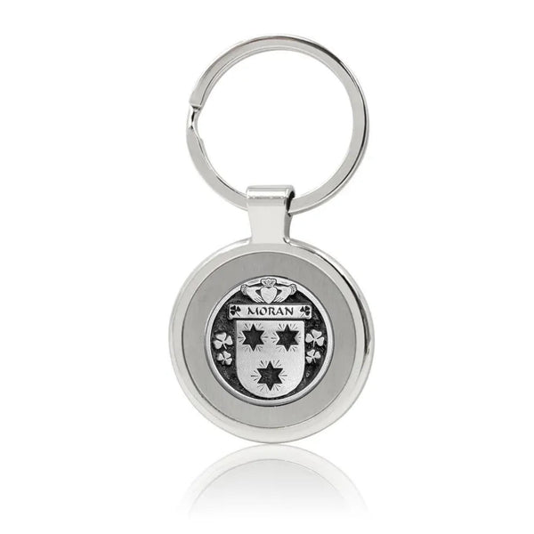 Moran Irish Stainless Steel Key Ring