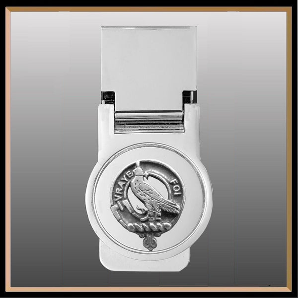 Boswell Scottish Clan Crest Money Clip