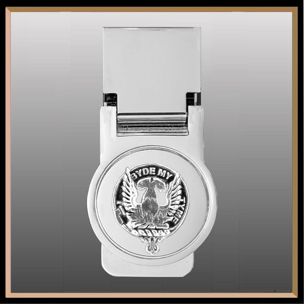 Campbell Loudoun Scottish Clan Crest Money Clip