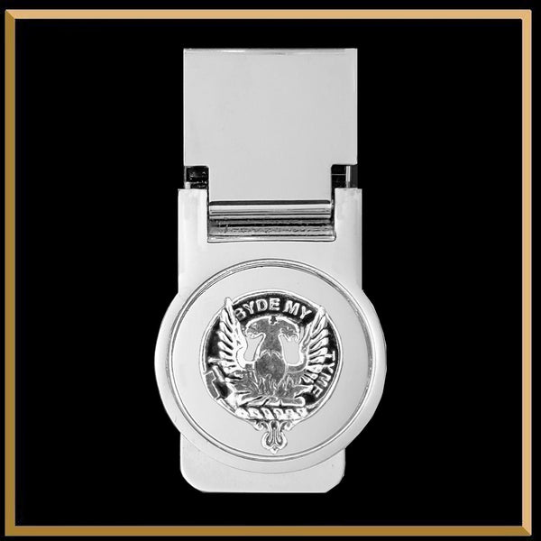 Campbell Loudoun Scottish Clan Crest Money Clip