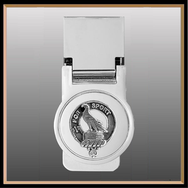 Clelland Scottish Clan Crest Money Clip