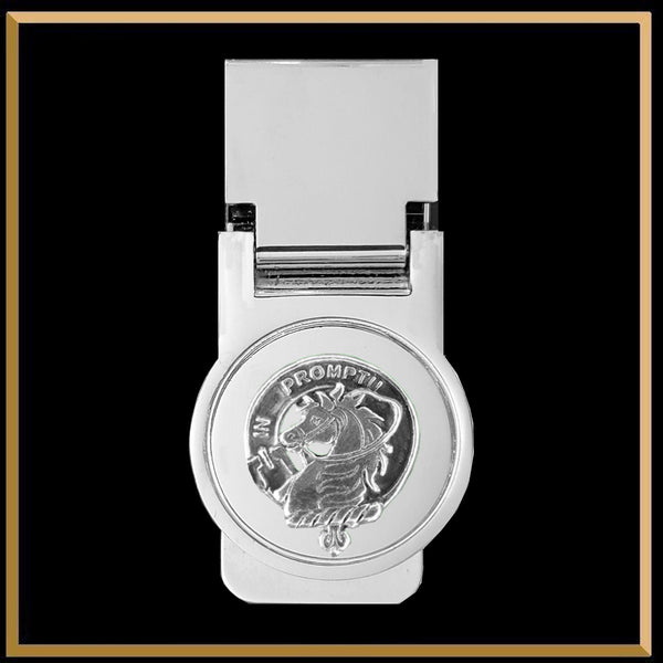 Dunbar Scottish Clan Crest Money Clip