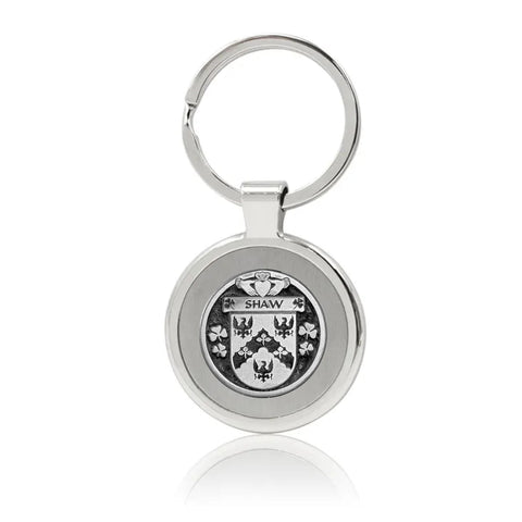 Shaw Irish Stainless Steel Key Ring
