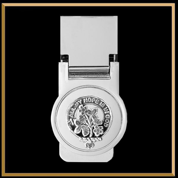 Fraser Saltoun Scottish Clan Crest Money Clip