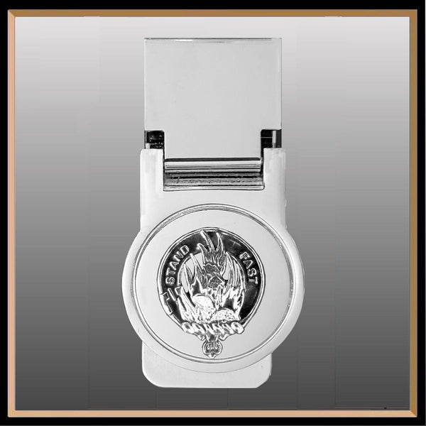 Grant Scottish Clan Crest Money Clip