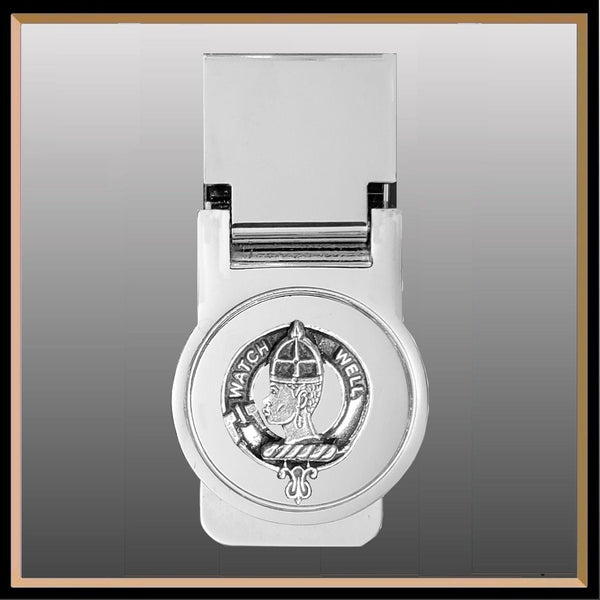 Haliburton Scottish Clan Crest Money Clip