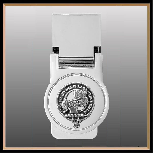 Irvine (Bonshaw) Scottish Clan Crest Money Clip