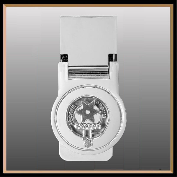 Jardine Scottish Clan Crest Money Clip