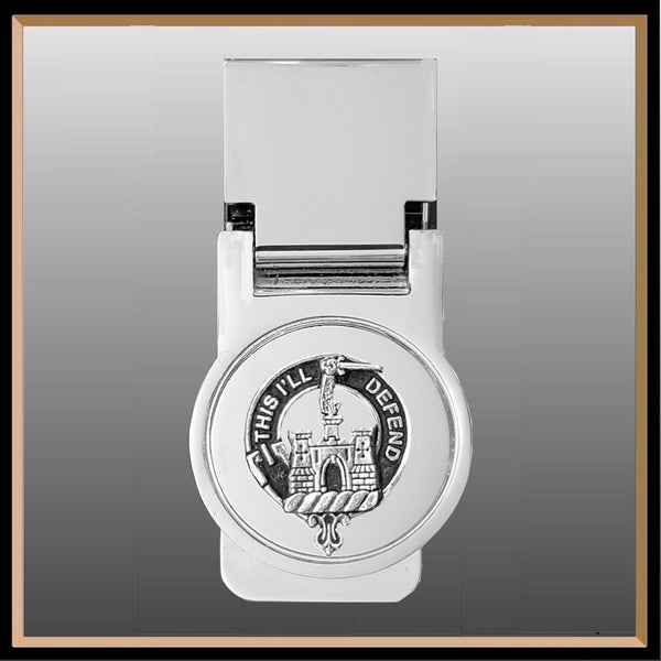Kincaid Scottish Clan Crest Money Clip