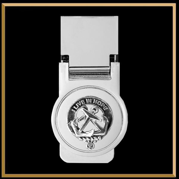 Kinnear Scottish Clan Crest Money Clip