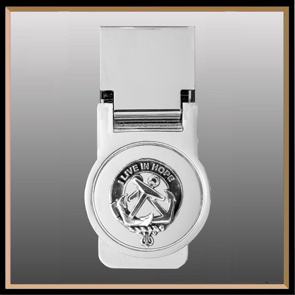 Kinnear Scottish Clan Crest Money Clip