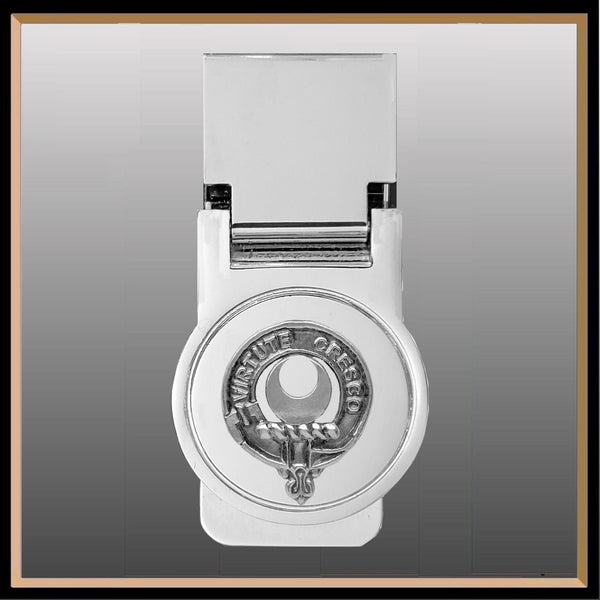 Leask Scottish Clan Crest Money Clip