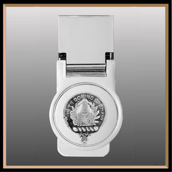 Lyon Scottish Clan Crest Money Clip