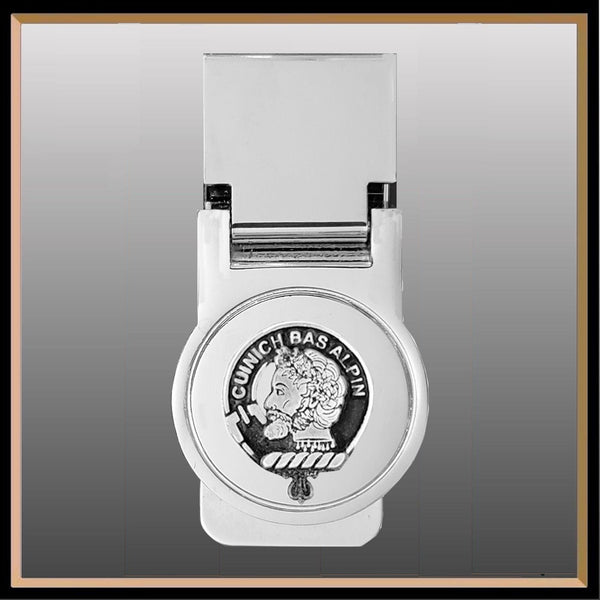 MacAlpine Scottish Clan Crest Money Clip