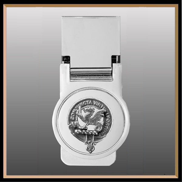 MacBeth Scottish Clan Crest Money Clip