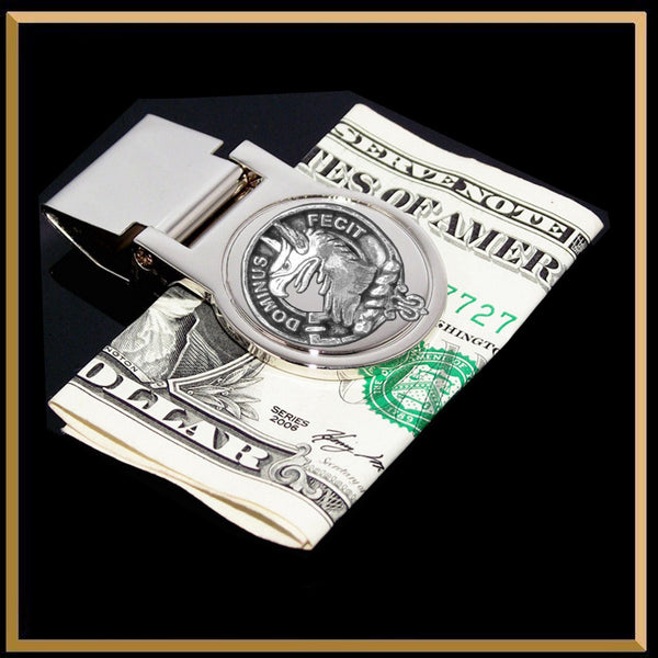 MacDonald (Dunnyveg) Scottish Clan Crest Money Clip