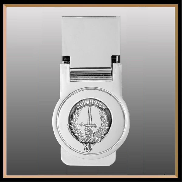 MacDonald Glencoe Scottish Clan Crest Money Clip