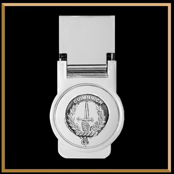 MacDonald Glencoe Scottish Clan Crest Money Clip