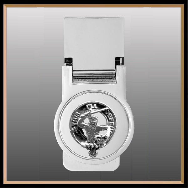 MacFarlane Scottish Clan Crest Money Clip