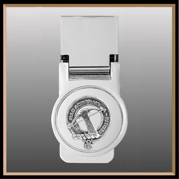 MacInnes Scottish Clan Crest Money Clip