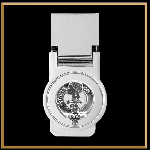 MacLellan Scottish Clan Crest Money Clip