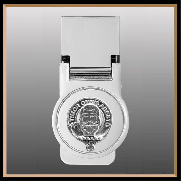 MacNab Scottish Clan Crest Money Clip