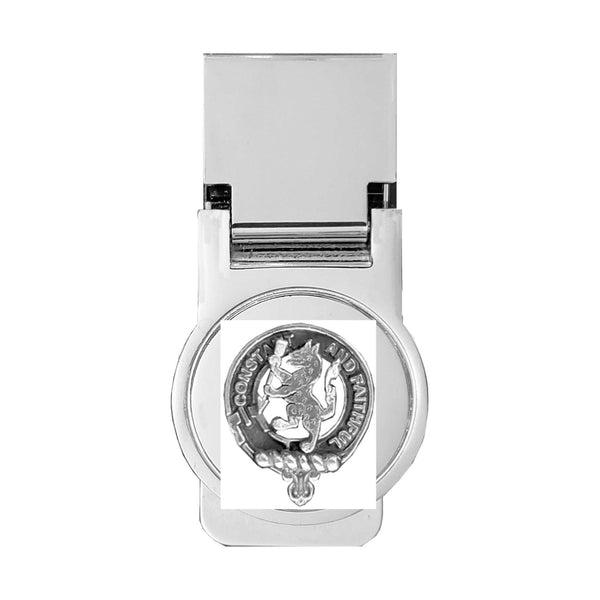 MacQueen Scottish Clan Crest Money Clip