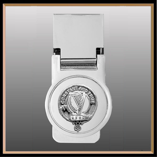 Rose Scottish Clan Crest Money Clip