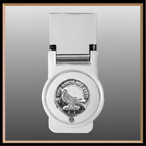 Rutherford Scottish Clan Crest Money Clip