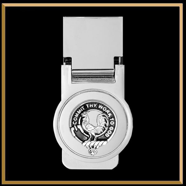 Sinclair Scottish Clan Crest Money Clip