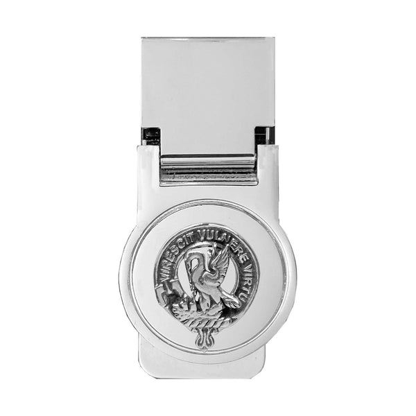 Stewart Scottish Clan Crest Money Clip