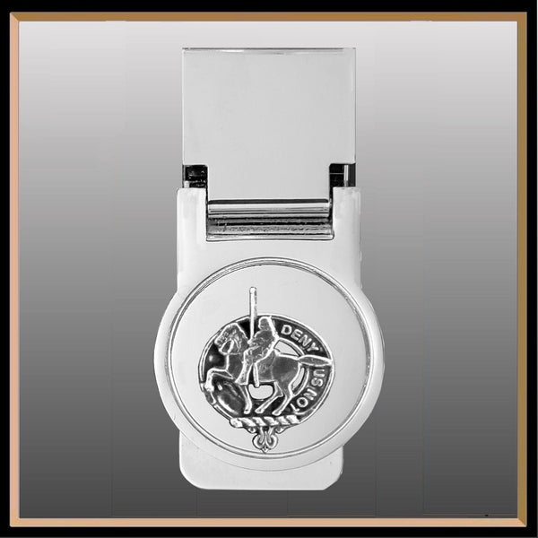 Thompson Scottish Clan Crest Money Clip