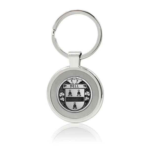Bell Irish Stainless Steel Key Ring
