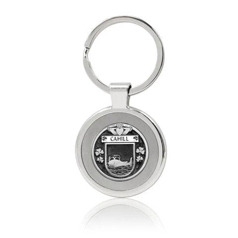 Cahill Irish Stainless Steel Key Ring