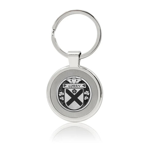 Corry Irish Stainless Steel Key Ring