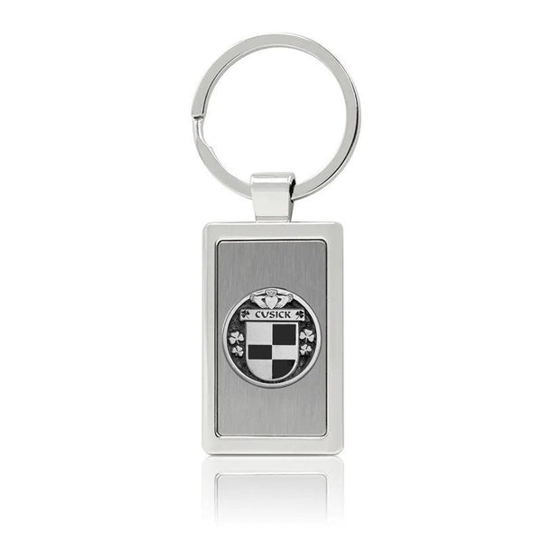 Cusick Irish Stainless Steel Key Ring