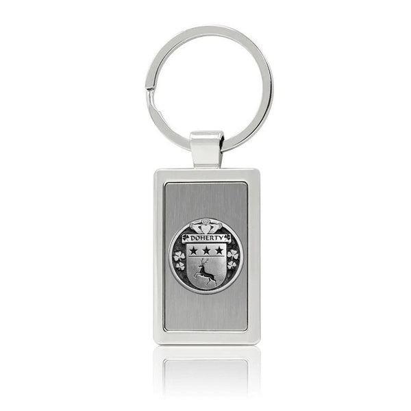 Doherty Irish Stainless Steel Key Ring