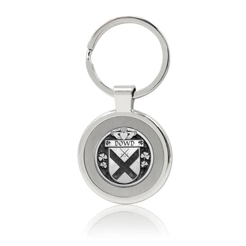 Dowd Irish Stainless Steel Key Ring