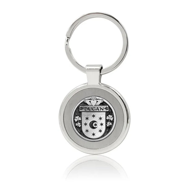 Dugan Irish Stainless Steel Key Ring