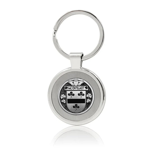 Entegart Irish Stainless Steel Key Ring