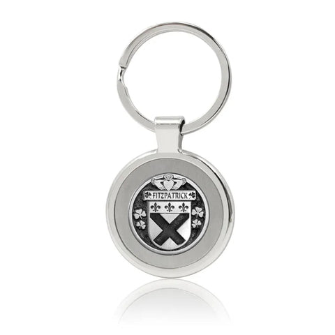 FitzPatrick Irish Stainless Steel Key Ring