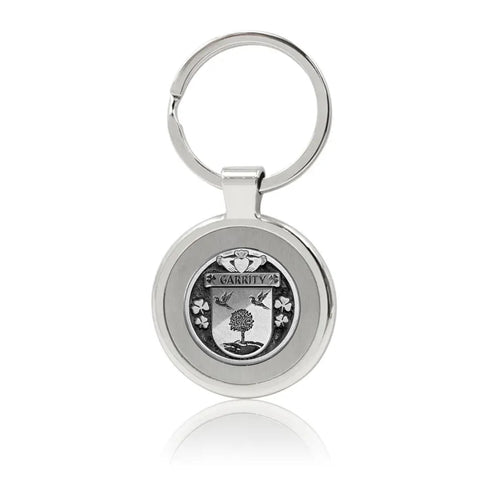 Garrity Irish Stainless Steel Key Ring