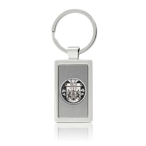 Kelly Irish Stainless Steel Key Ring