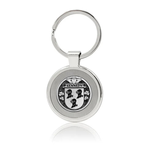 Kennedy Irish Stainless Steel Key Ring