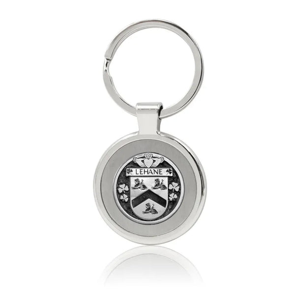 Lehane Irish Stainless Steel Key Ring