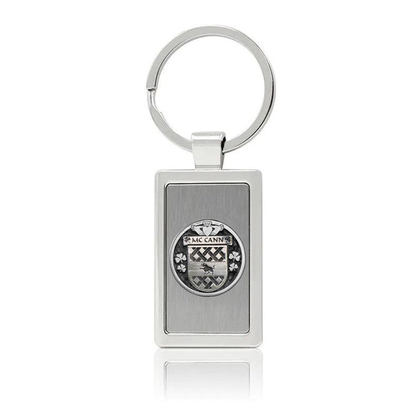 McCann Irish Stainless Steel Key Ring