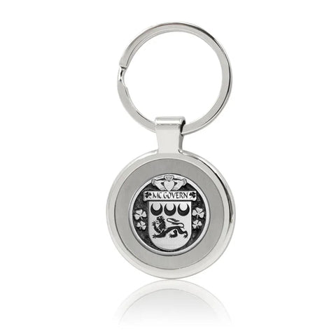 McGovern Irish Stainless Steel Key Ring