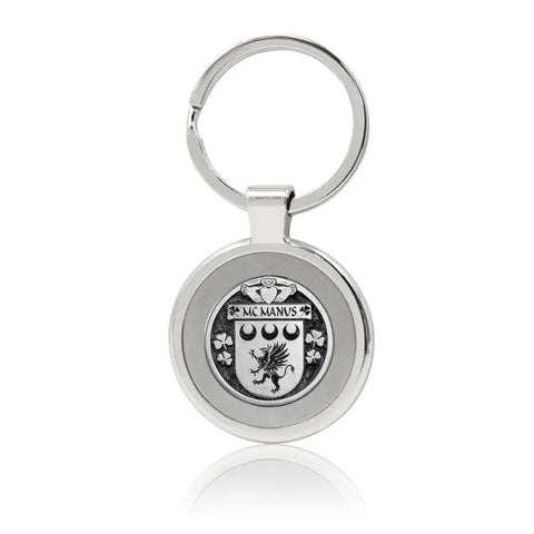 McManus Irish Stainless Steel Key Ring
