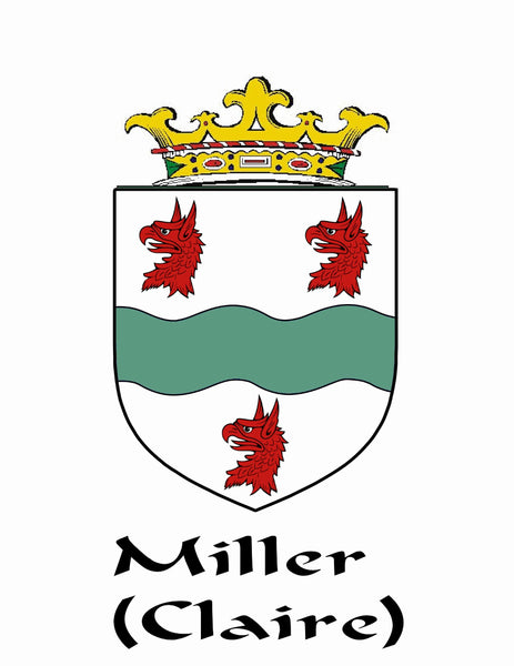 Miller Clare Irish Stainless Steel Key Ring