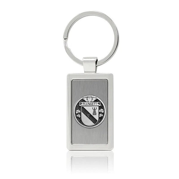 Plunkett Irish Stainless Steel Key Ring